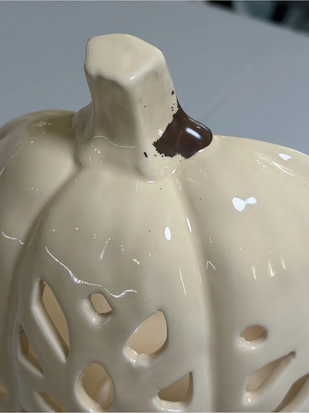 Yankee Candle porcelain pumpkin